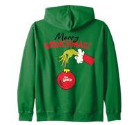 The Grinch Xmas Naughty Grumpy Fun Merry Christmas Classic Felpa con Cappuccio