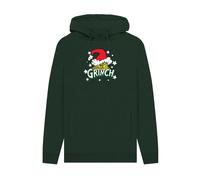 The GrinchFelpa con Cappuccio Cappello da Babbo Natale Adulto Unisex (PN2047)