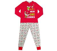The GrinchYou're A Mean One Mr. Grinch Set Pigiama Lungo Natale Donna (TC883)