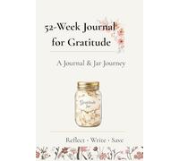 The Growth Jar: 52-Week Gratitude Journal with Tear-Out Pages to Reflect, Release, and Remember