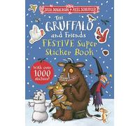 Julia Donaldson The Gruffalo and Friends Festive Super Sticker Book (Tascabile)