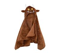 The Gruffalo Coperta con Cappuccio in Pile Ufficiale | Pile ultra morbido e caldo con cappuccio | Design Woodland con cappuccio 3D | Perfetto per casa, camera, serate pigiama e campeggio