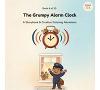 The Grumpy Alarm Clock: A Storybook & Creative Coloring Adventure