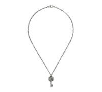 The Gucci GG Marmont Sterling Silver Key Necklace (Model YBB62775700100U
