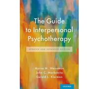 Gerald L. Klerman Myrna M. Weissman John The Guide to Interpersonal (Tascabile)