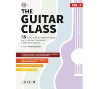 The Guitarclass vol. 1., Include Media-online | 65 studi e brani dal repertorio classico per lo sviluppo della tecnica e dell’interpretazione per chitarra, per studenti e insegnanti