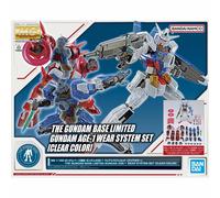 THE GUNDAM BASE LIMITED MG 1/100 GUNDAM AGE-1 WEAR SYSTEM KIT MODELLO COLORE ...