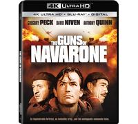 The Guns of Navarone (4K UHD Blu-ray) Gregory Peck David Niven Anthony Quinn