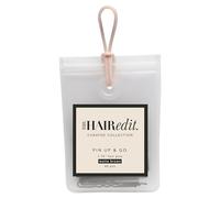 The Hair Edit Pin Up & Go - Forcine per capelli professionali a forma di U, colore marrone opaco, 60 ct