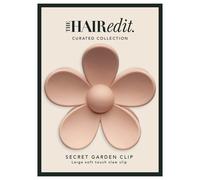 The Hair Edit Secret Garden Clip - Large Flower Claw Clip in Champagne