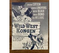 The Halliday Brand Joseph Cotten, Viveca Lindfors 1957 programma cinematograf...