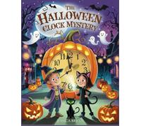 THE HALLOWEEN CLOCK MYSTERY: A Magical Halloween Adventure about Friendship, Time Travel, and Solving Mysteries for kids aged 6-10.
