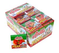 The Hampton Candy Company efrutti Gummi Pizza, 48 pezzi, scatola espositiva, confezione singola per pizza gommosa