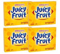 The Hampton Candy Company Wrigley Juicy Fruit - Gomma da masticare, 15 bastoncini (4 pezzi)