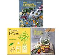 The Handmade Apothecary, Tonics & Teas, The Herbal Remedy Handbook 3 Books Collection Set