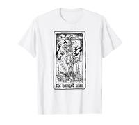 The Hanged Man Tarot Card Death Devil Fools The Lovers White Maglietta