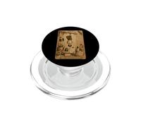 The Hanged Man Tarot Card Scrapbook Design PopSockets PopGrip per MagSafe