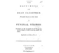 The Happiness of Dead Clergymen: Provided they die in the Lord