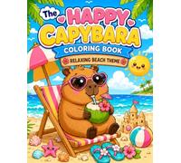 THE HAPPY CAPYBARA COLORING BOOK