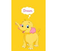 The Happy Elephant Notebook: 6x9 Lined Journal for Kids, 75 Pages for Big Ideas and Creative Dreams.