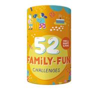 The Happy Gang 3103744 Interattivo 52 Family-Fun Challenges, Divertente Gioco d'azione per Famiglie, Carte compito per Adulti e Bambini dai 5 Anni in su, Colore