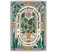 Caitlin Keegan The Happy Houseplant Coloring Book (Tascabile)
