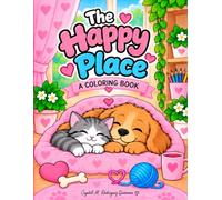 The Happy Place: A coloring book