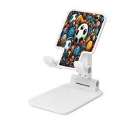 The Happy World of Soccer - Supporto da scrivania regolabile per iPhone, telefoni cellulari e tablet, portatile, design pieghevole