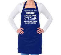 The Hardest Parte About Zombie Apocalypse Unisex Grembiule - Walking Dead -