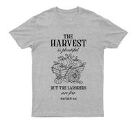 The Harvest Is Plentiful T-Shirt Unisex Regalo Retrò Divertente Donna...