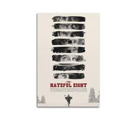 The Hateful Eight Alternative Movie Poster decorativo da parete, per soggiorno, camera da letto, decorazione da parete, per camera da letto, camera da letto, decorazione moderna per camera familiare,