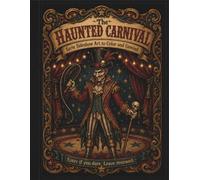 The Haunted Carnival - Eerie Sideshow Art to Color and Unwind