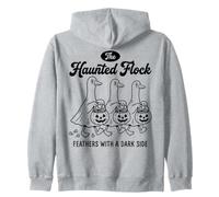 The Haunted Flock Halloween Trick or Treat Goose Squad Felpa con Cappuccio