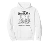 The Haunted Flock Halloween Trick or Treat Goose Squad Felpa con Cappuccio