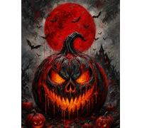 THE HAUNTED PUMPKIN: Halloween Lined Notebook for Spooky Nights, Dark Dreams & Haunted Thoughts
