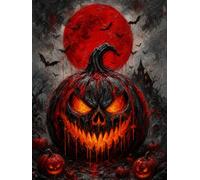 THE HAUNTED PUMPKIN: Halloween Lined Notebook for Spooky Nights, Dark Dreams & Haunted Thoughts