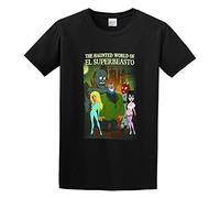 The Haunted World of El Superbeasto Movie Men Simple Tshirt Black XXL
