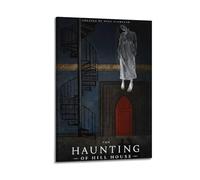 The Haunting of Hill House, poster estetico da parete, decorazione artistica da parete vintage, su tela, poster decorativo per soggiorno, camera da letto, 40 x 60 cm, con cornice