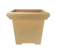 The HC Companies Akro Mils TES24000A34 - Vaso quadrato terrazzo, 61 cm, colore: arenaria