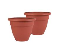The HC Companies Fioriere, argilla, 35,6 cm (confezione da 2)