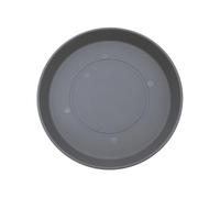 The HC Companies Piattino in plastica, grigio caldo, 26,5 cm