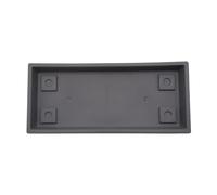 The HC Companies Sottovaso per fioriera, grigio caldo, 76,2 cm