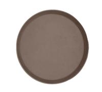 The HC Companies Sottovaso rotondo per piante terrazzo da 33,7 x 33,7 x 3,7 x 3,0 cm, colore: cioccolato