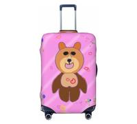 The Head Of The Bull Devil - Copertura per bagagli da viaggio per bagagli da 45-81 cm, lavabile, resistente ai graffi, Orso dei cartoni anim, XL