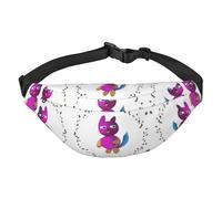 The Head of The Bull Devil Marsupio, borsa a tracolla, unisex, corsa, escursionismo, alpinismo, viaggi, palestra, fitness bike, Felice Gattino 3d, Taglia unica