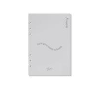 The Head Plan Nourish Pack - Inserti compatibili con Filofax A5, pagine per lista della spesa per pianificazione pasti e generi alimentari, 104 pagine