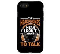 The Headphones Mean I Don't Want To Talk Introverso Custodia per iPhone SE (2020) / 7 / 8