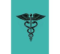 The Healer's Compendium: Caduceus Edition: A Professional Dot Grid Notebook for Medical Students, Doctors, Nurses, and Scientists (7x10 Inch, 200 Pages)