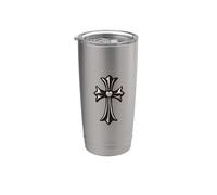 The Heart Diamonds Profound Silver Cross Bicchiere termico in acciaio inox doppia parete