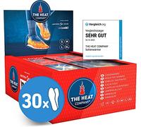 THE HEAT COMPANY Scalda-Suole - EXTRA CALDO - Scaldapiedi - 8 ore piedi caldi - pronti all'uso - autoriscaldante - puro naturale - Taglia X-LARGE: 44-46 - 30 paia